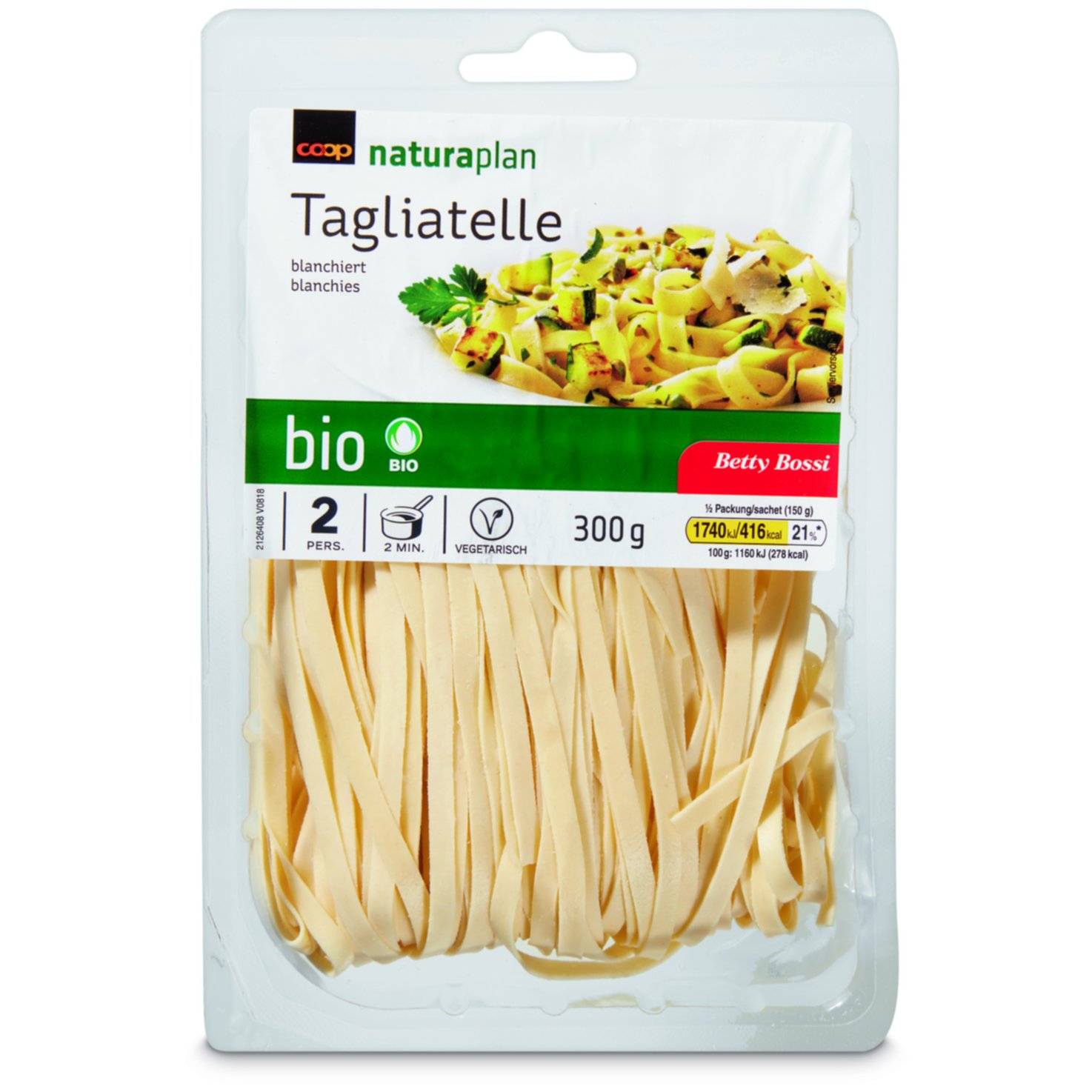 Betty Bossi Naturaplan Bio Tagliatelle