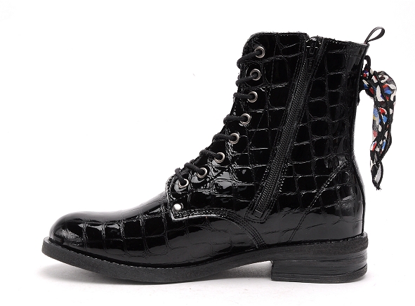 Goodstep boots bottine plates femme bahia 2503 noir