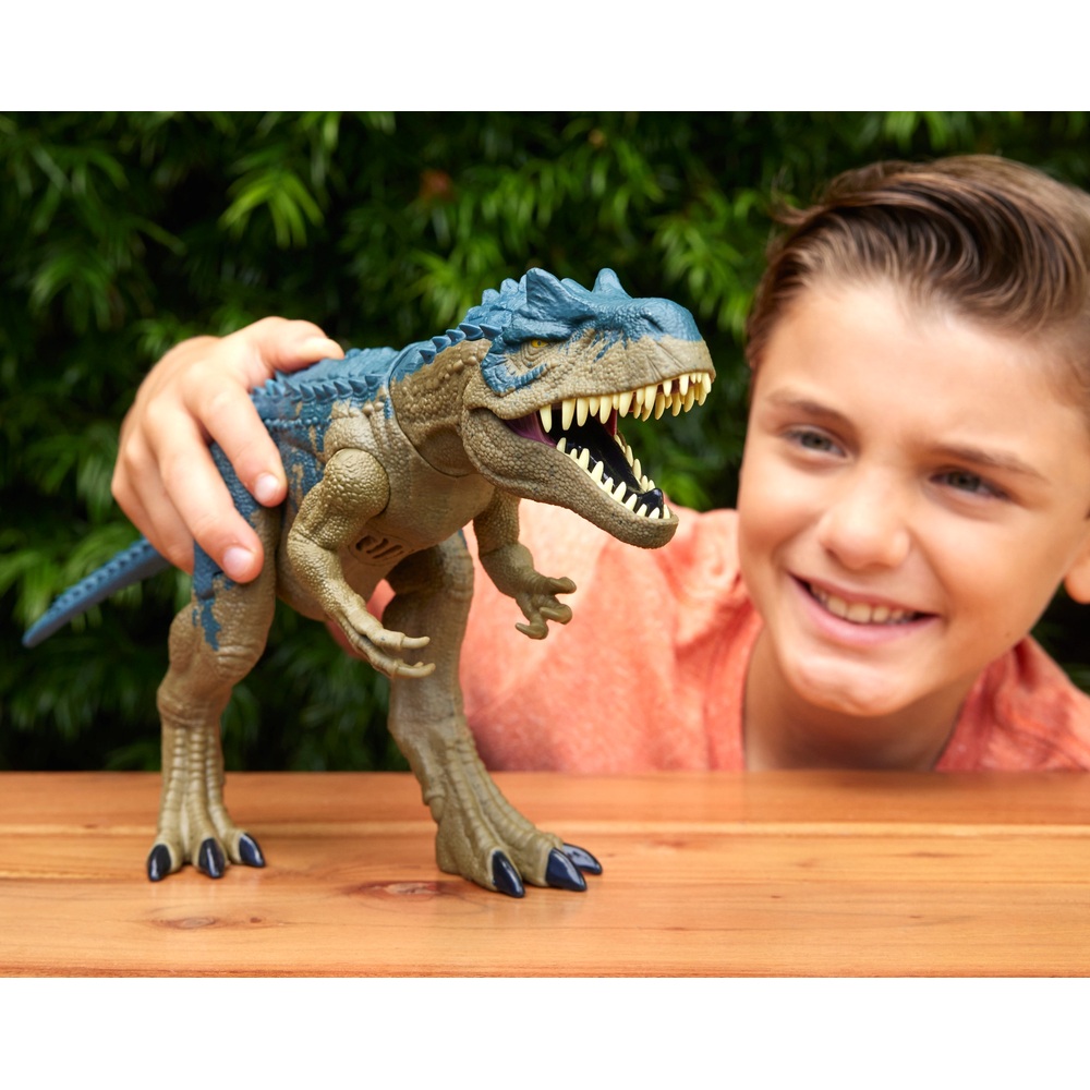 Jurassic World Ruthless Rampage Allosaurus Dinosaurierfigur