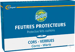Mo Cochon Feutre Protecteur Cors Et Verrues 16 Pièces