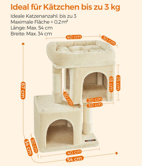 Feandrea Kratzbaum S, ca. B54/H67/T34 cm
