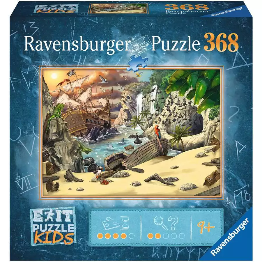 Ravensburger EXIT Puzzle Kids Das Piratenabenteuer bunt