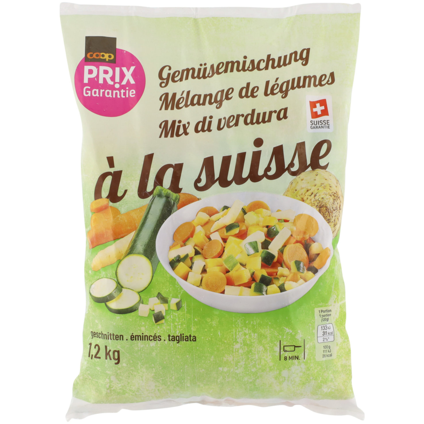 Prix Garantie Schweizer Gemüsemischung