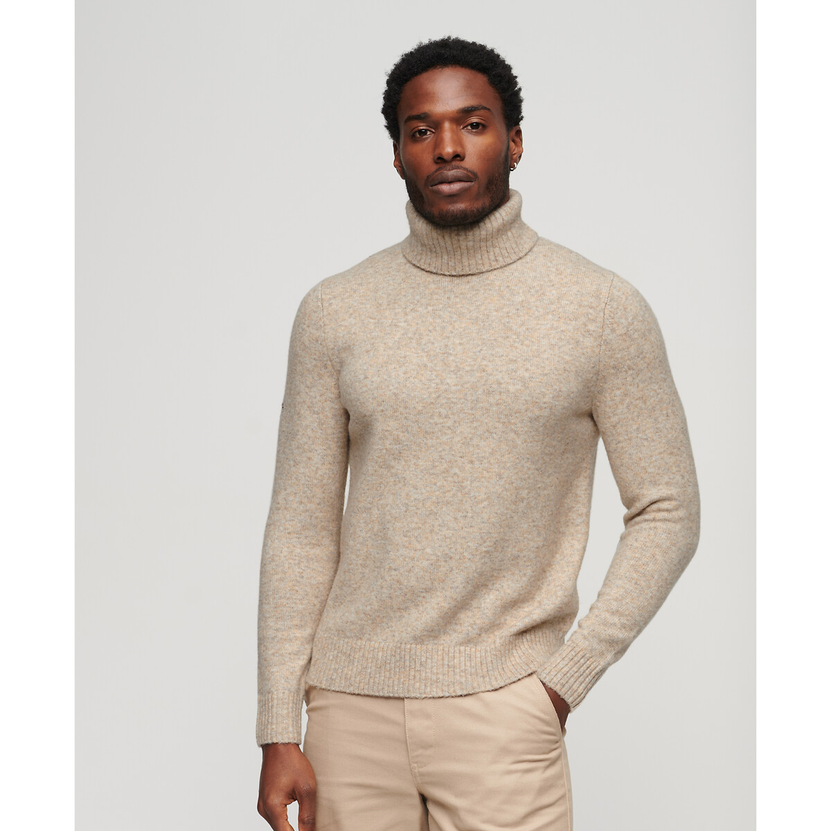 SUPERDRY<br>Suéter com gola alta
