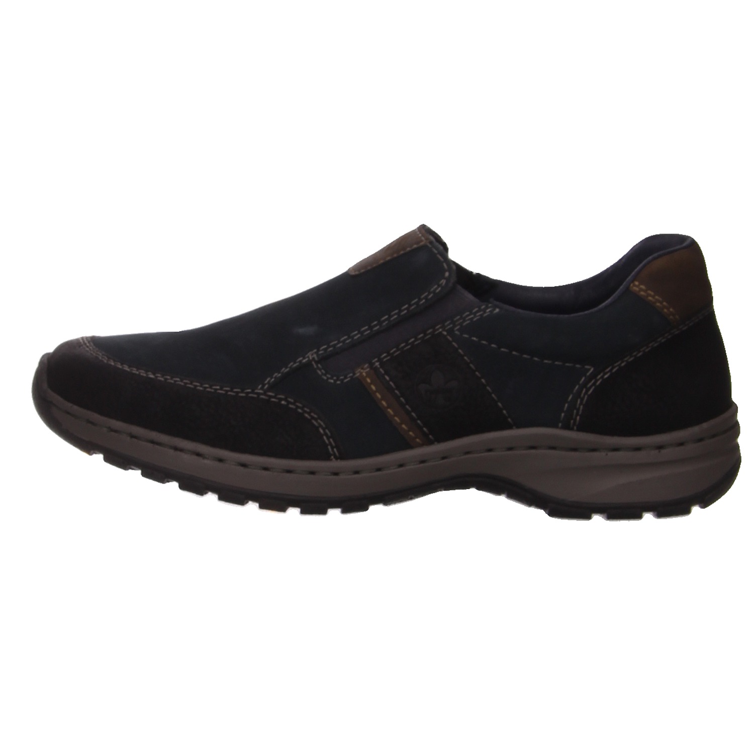 Rieker Slipper dunkelblau blau