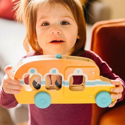 Melissa & Doug GO TOTs Roll & Ride Buss