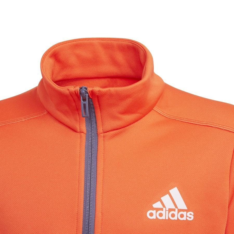 adidas Maillot d'Entraînement Aeroready 1/2 Zip - Orange Enfant