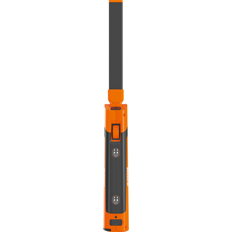 Steffen Akku-Arbeitsleuchte, 180° drehbar, 3,30 W, 400 lm, orange
