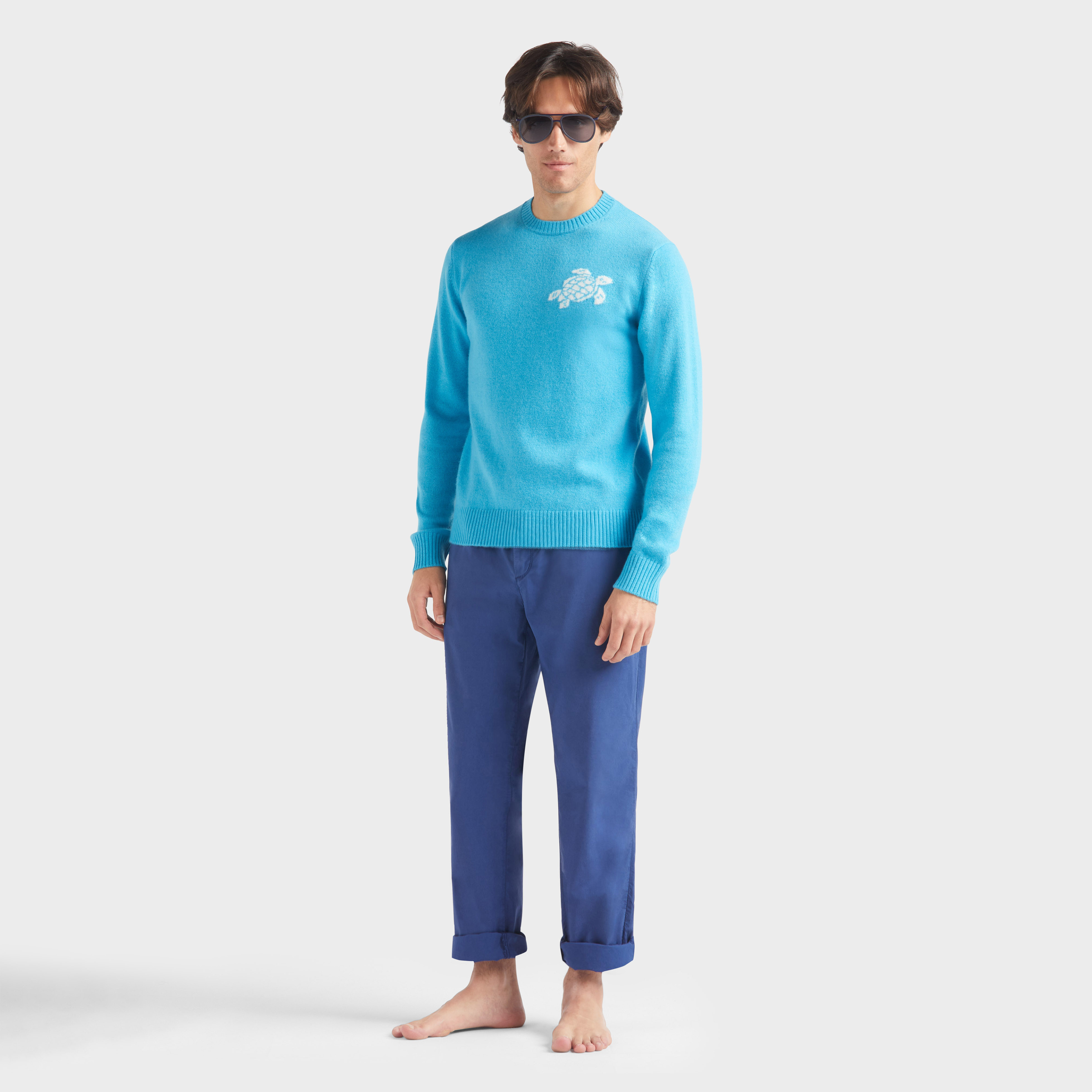 Pullover en Laine et Cachemire Homme Tortue | Vêtements Vilebrequin