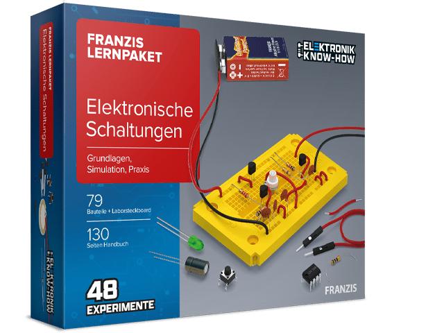 Franzis Lernpaket Elektronische Schaltungen Deutsch Der Schnellstart in die Welt der elektronischen Schaltungen