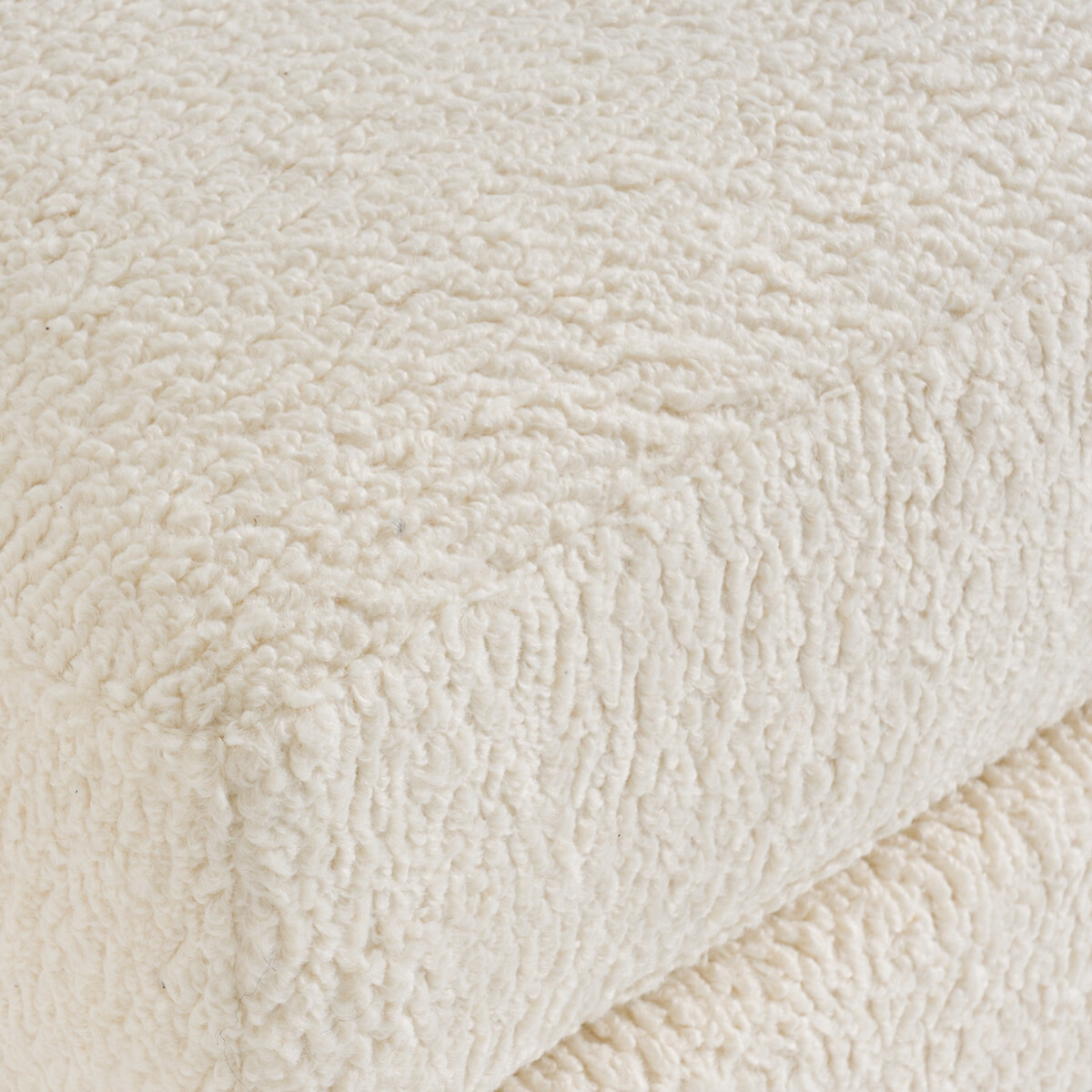 LA REDOUTE INTERIORS<br>Poef em bouclette, Jimi