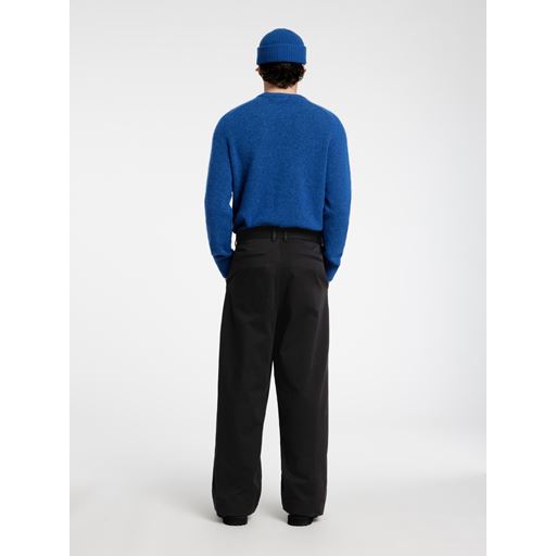 Selected Homme Wide Leg Tony Cordura Bukser, Black, W36/L32