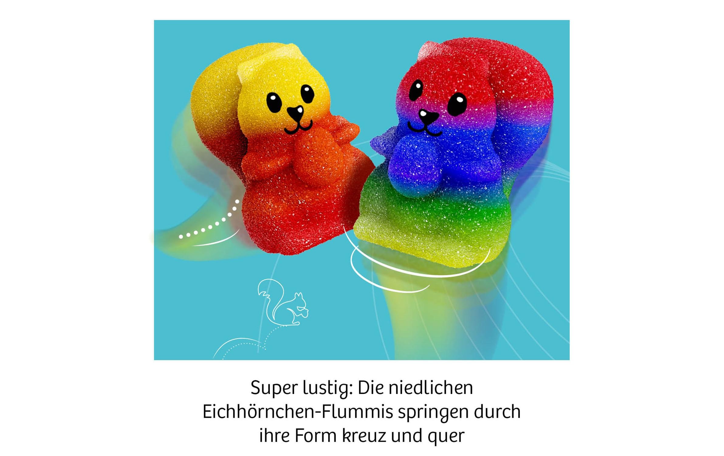 Experimentierkasten Verrückte Tier-FlummisBunte Flummis herstellen