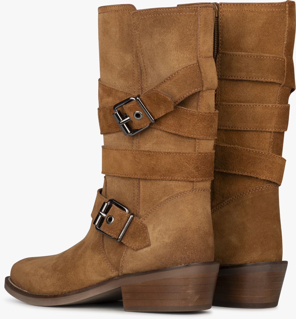 PS POELMAN bruine ps poelman biker boots sidonia