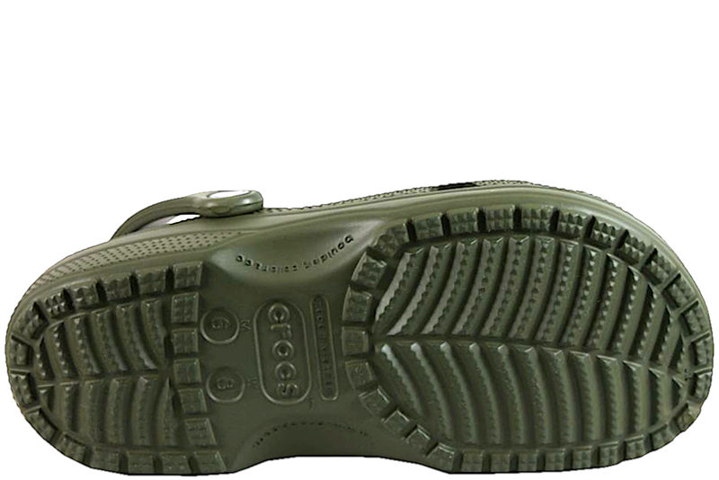 CROCS CLASSIC TRÆSKO I ARMYGRØNT EVA