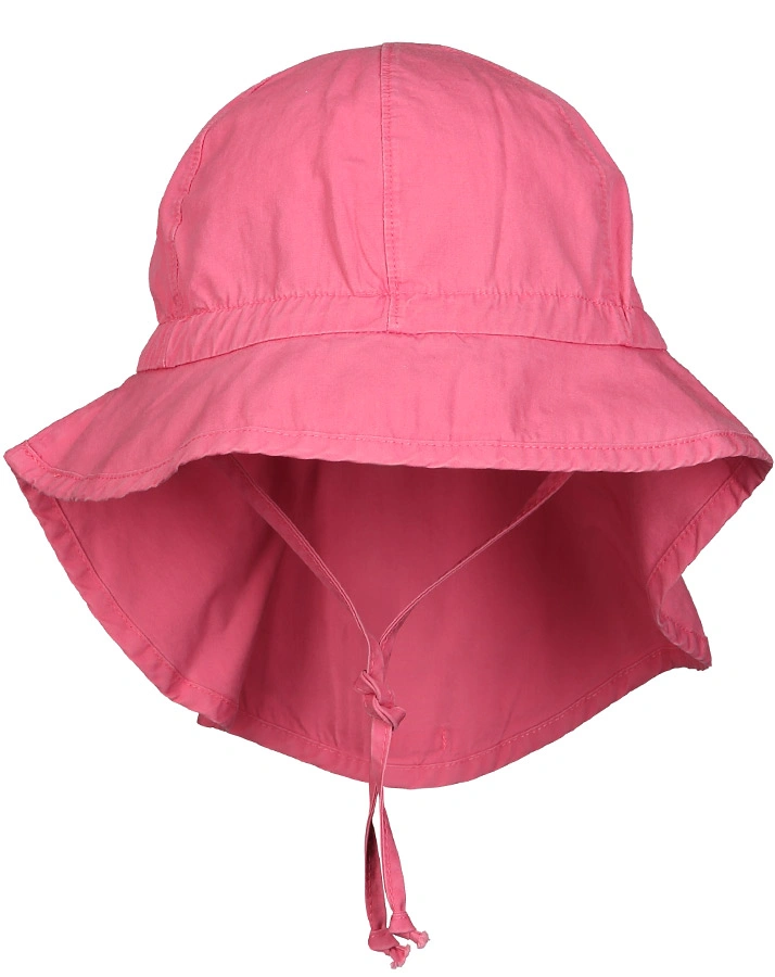 Sommerhut MINI GIRL PASTELL mit Nackenschutz in mauve