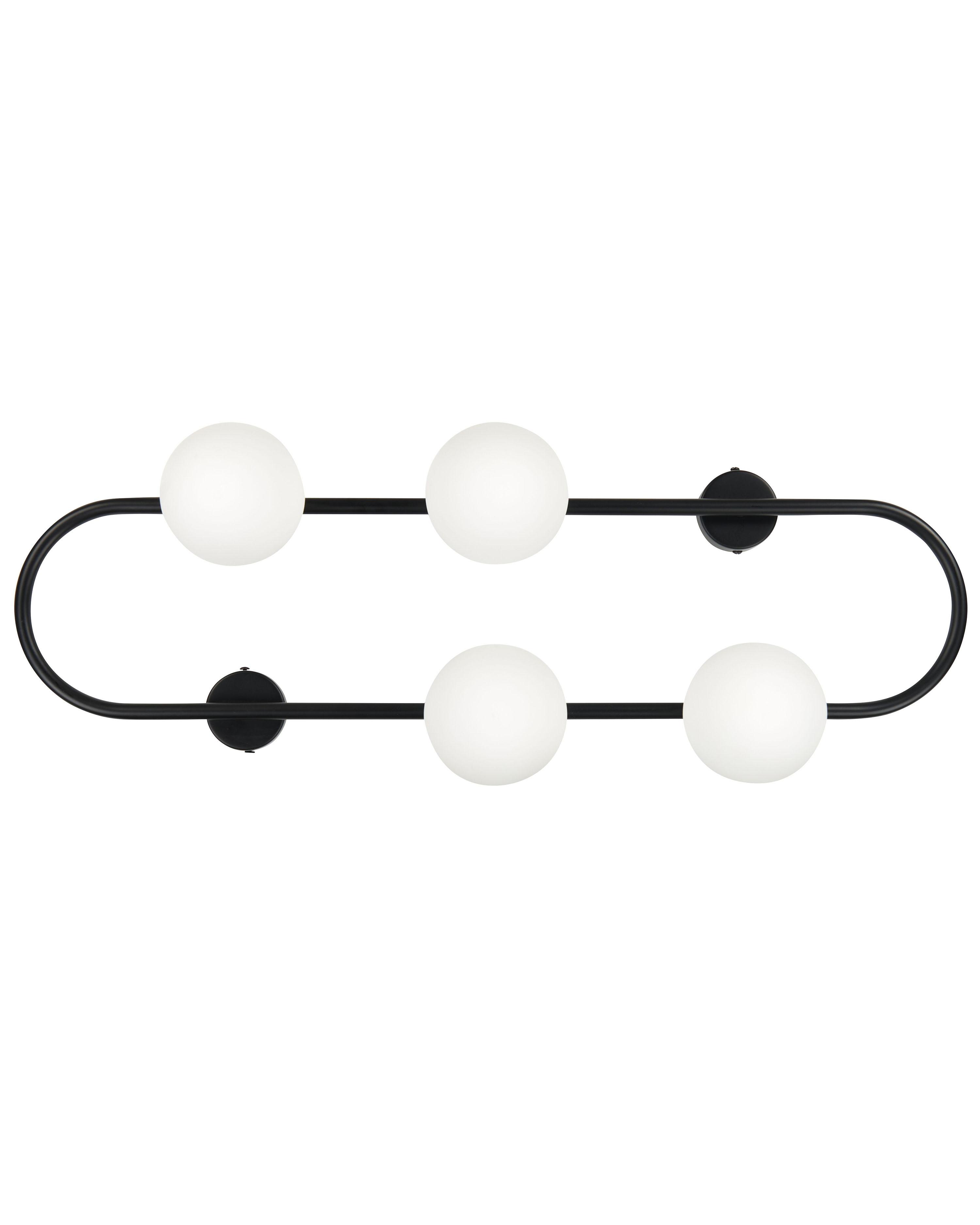 Wandlamp YANGO Metaal Zwart