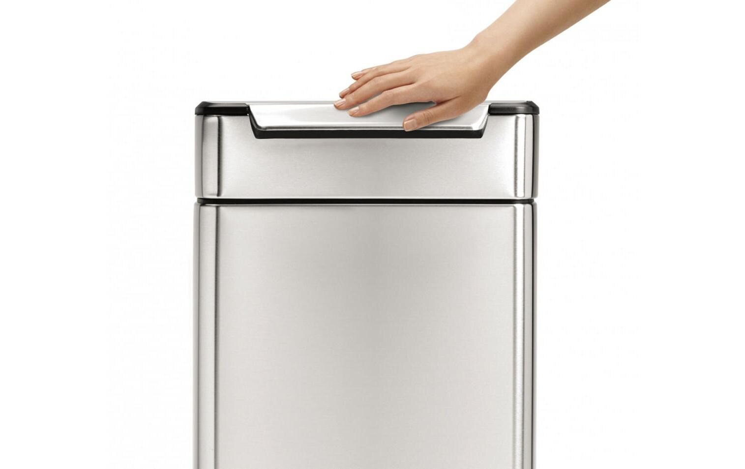 Toucheimer Touch-bar CW2014 40 l, Silber<br>Eimer