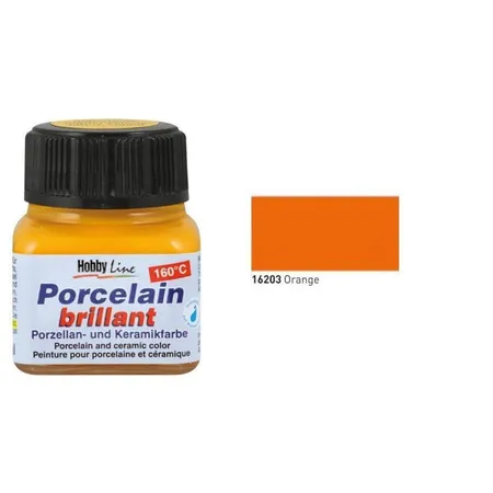 KREUL Glass & Porcelain Classic, orange, 20 ml