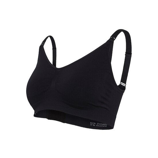 Soutien-gorge allaitement sans couture   Noir        de               Carriwell