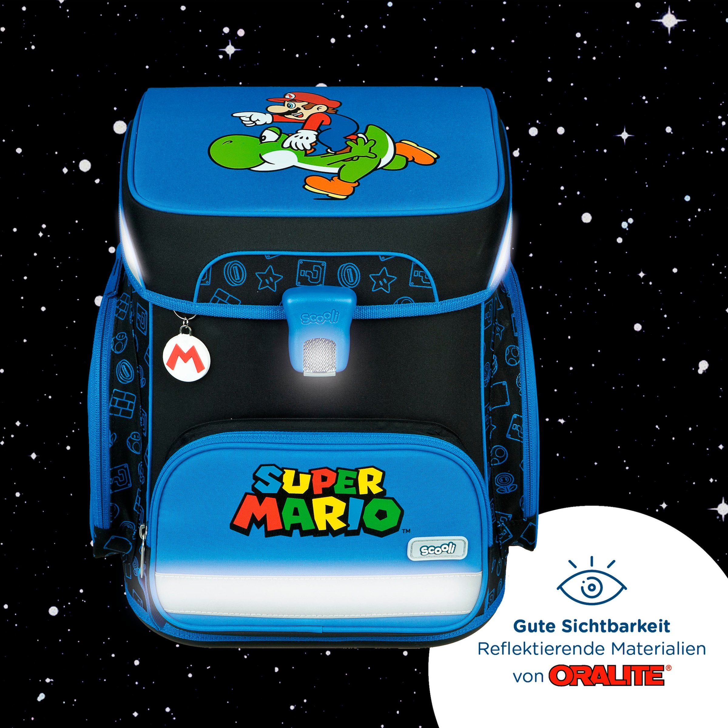 Scooli Schulranzen »EasyFit, Super Mario«