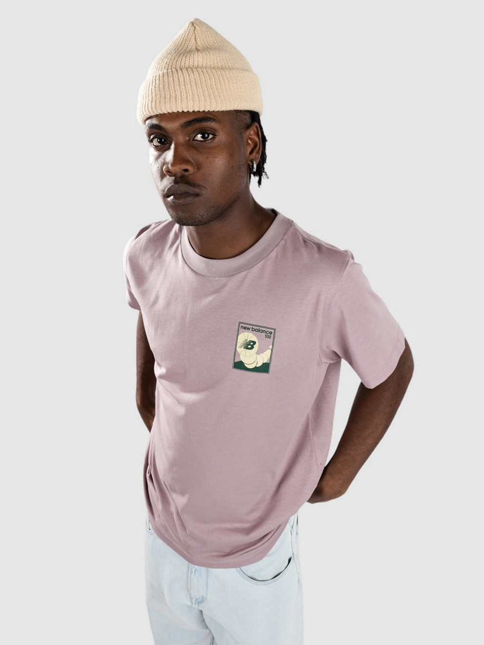 New Balance 550 T-Shirt ice wine