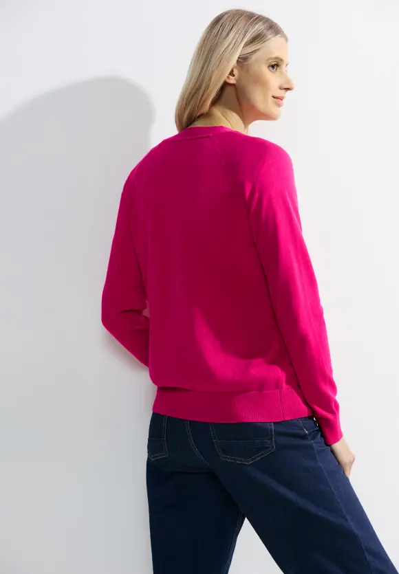 Strick Cardigan - pink sorbet