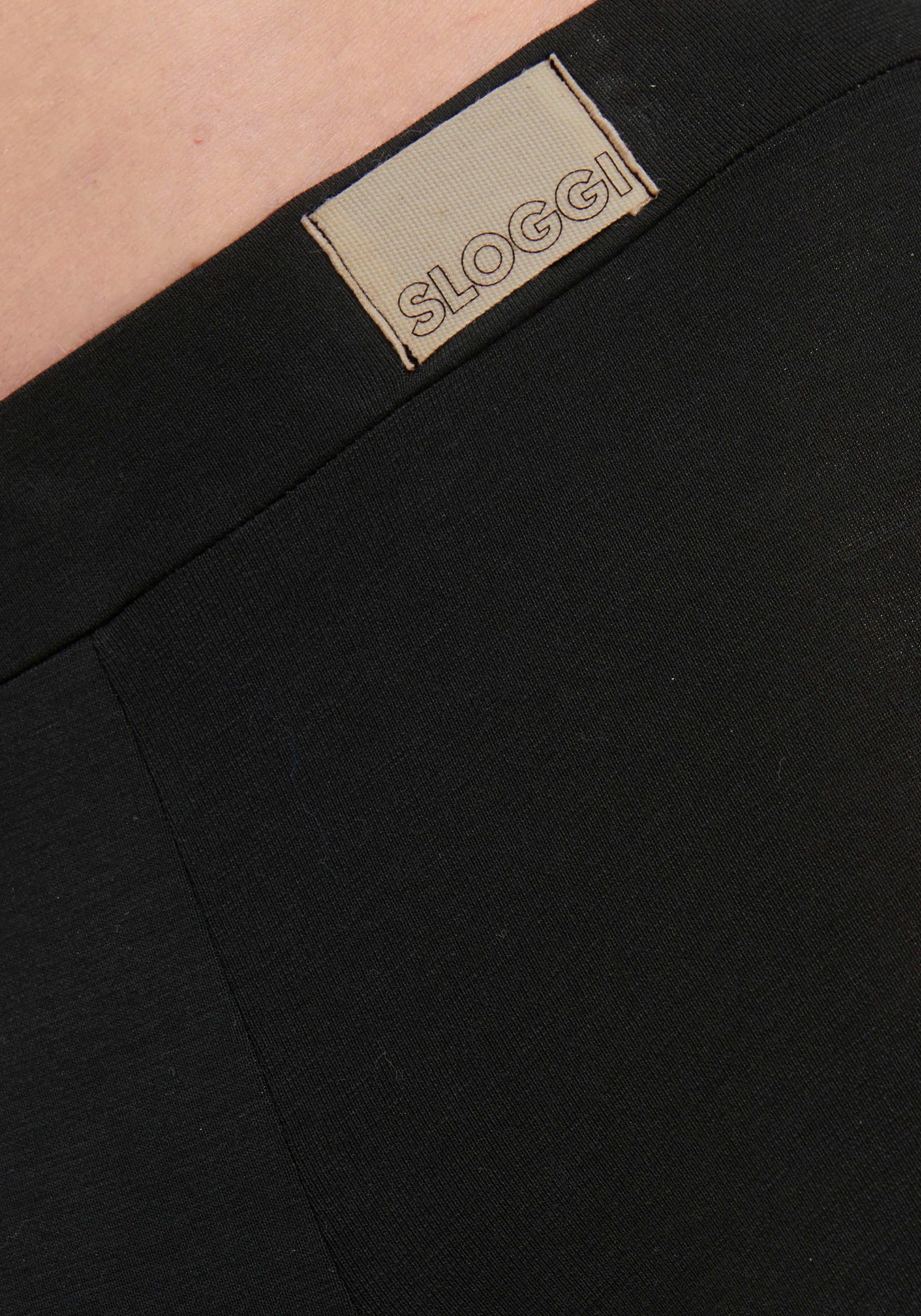 sloggi Boxershorts »Men GO Natural«, 2 Stk. mit langem Bein, eng anliegend. ohne Eingriff