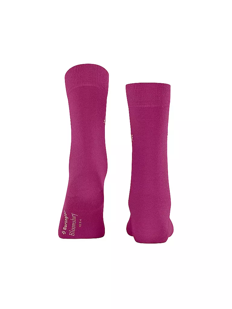 BURLINGTON Damen Socken BLOOMSBURY 36-41 berry pink