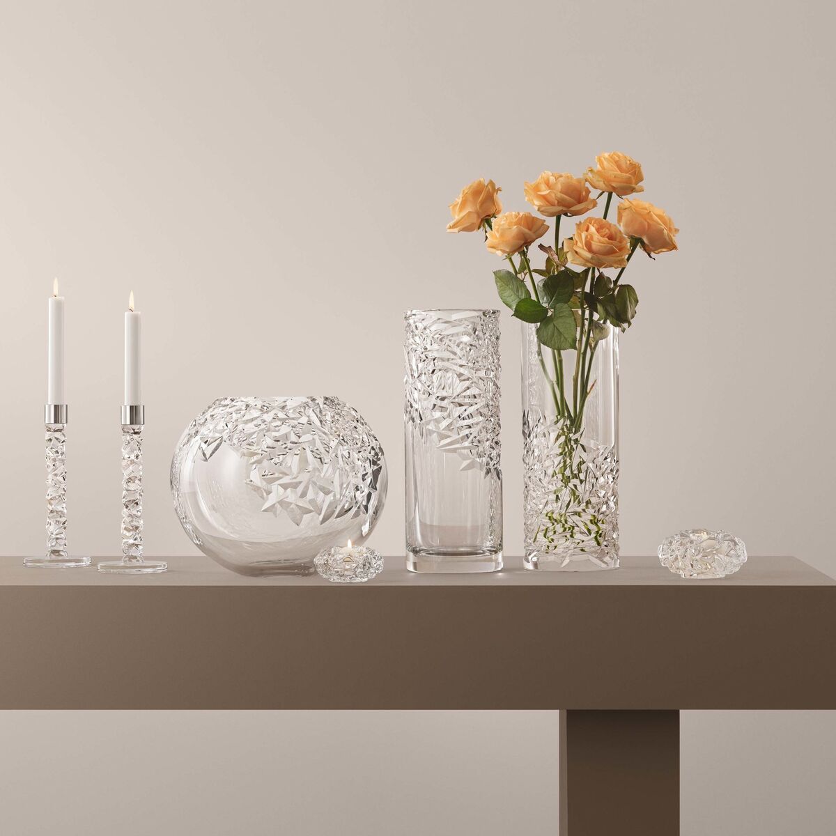 Carat Vase 37 cm High Cut