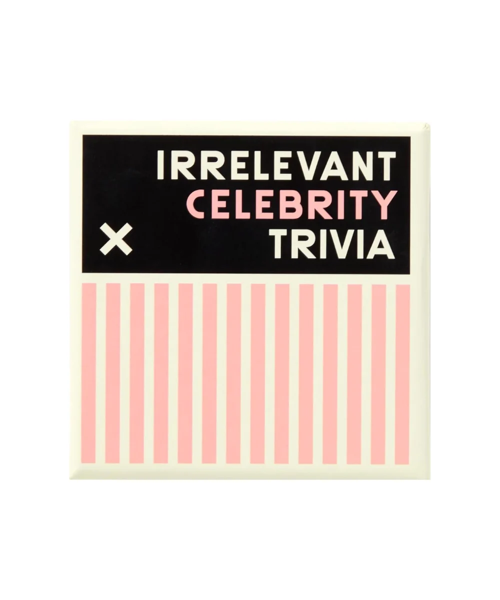 New Mags  Irrelevant Celebrity Trivia selskabsspil