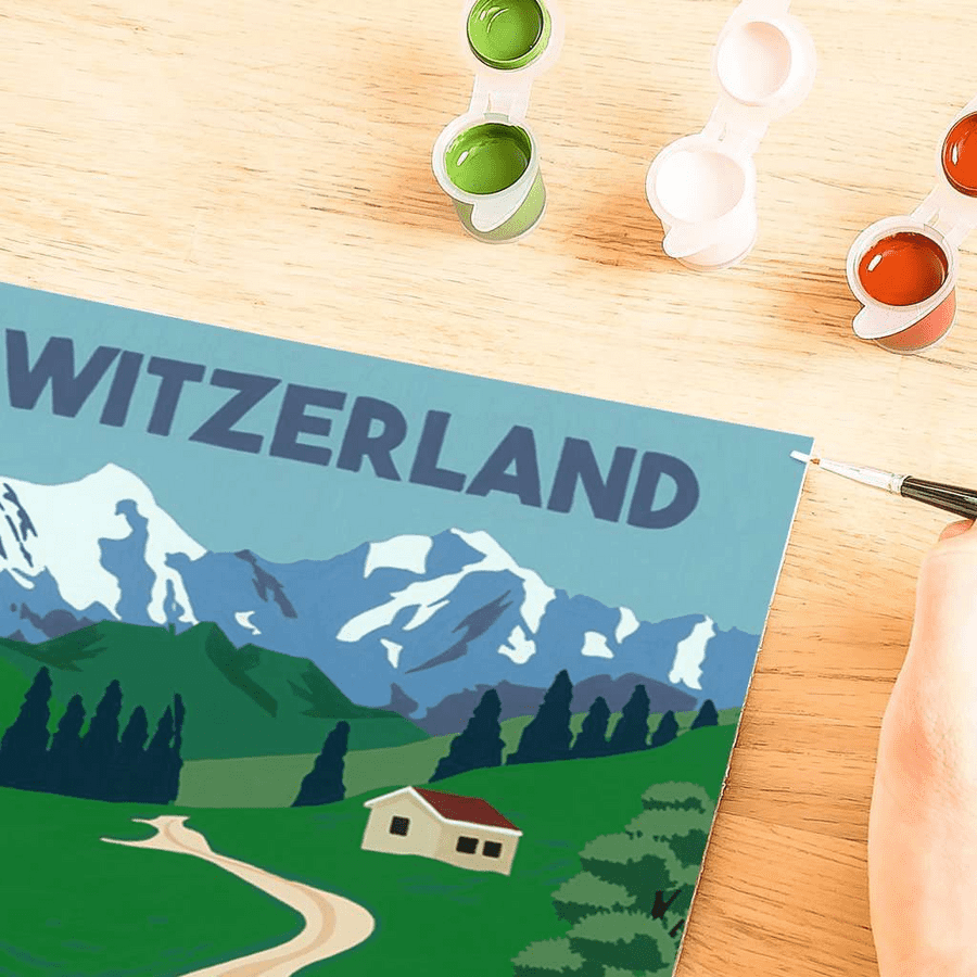 Ravensburger Jungfrau Region bunt