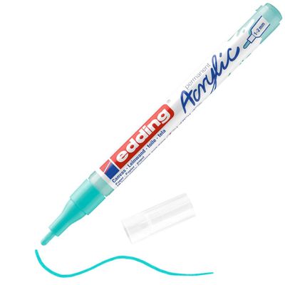 Edding 5300 - Marqueur acrylique - turquoise