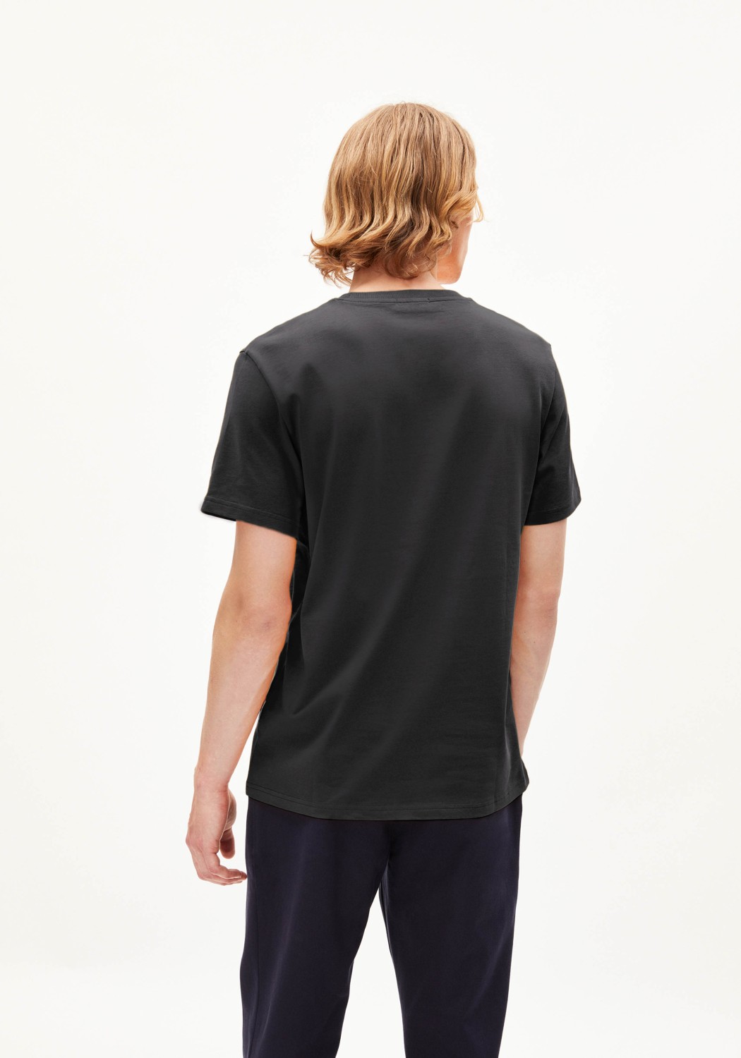Armedangels T-Shirt Maarkos Graphite