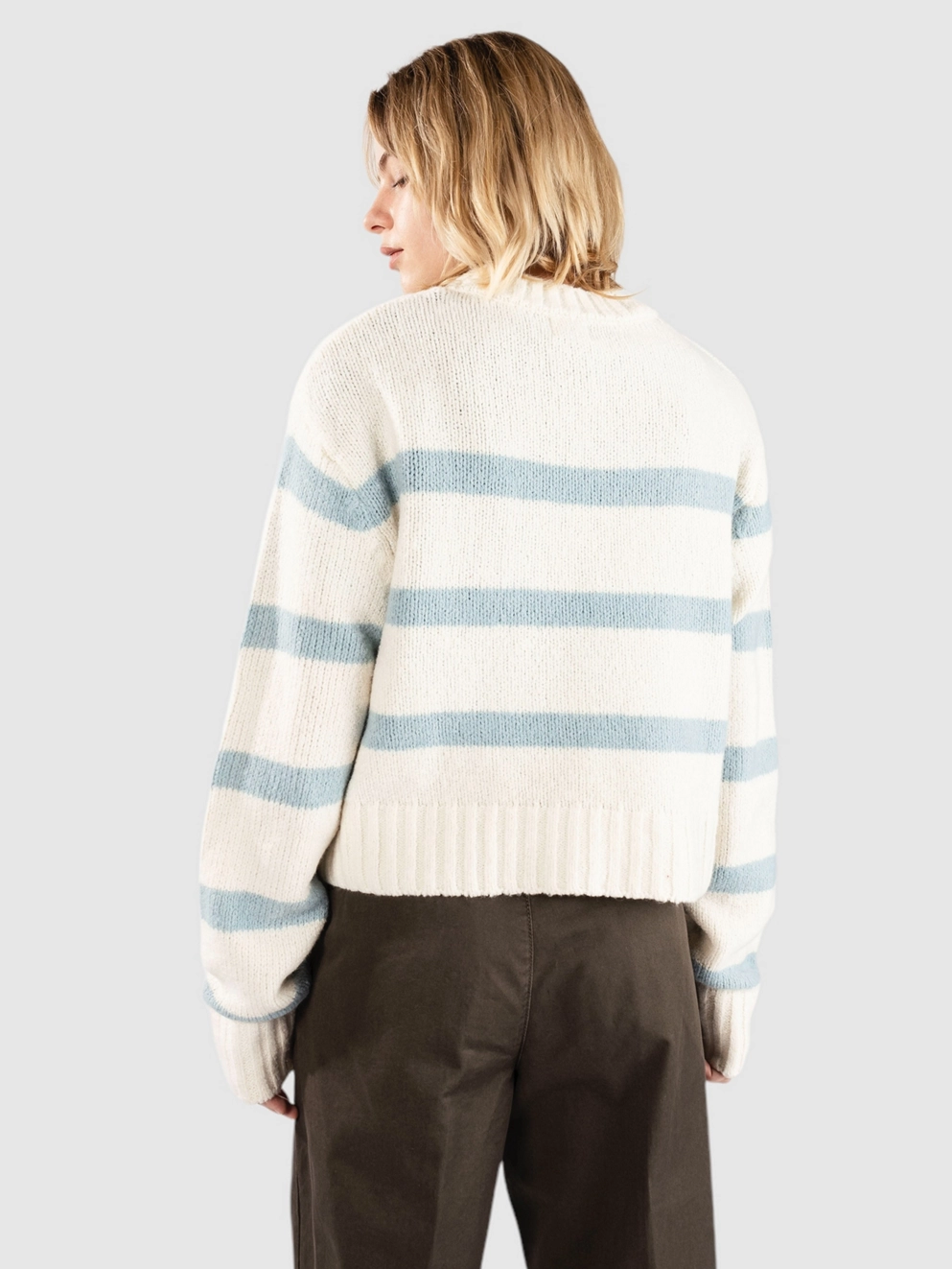 Salty Crew Lighthouse Pullover off white/cloud blue