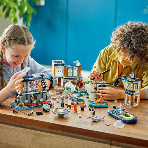 LEGO City Politiets Fængselsø - 60419