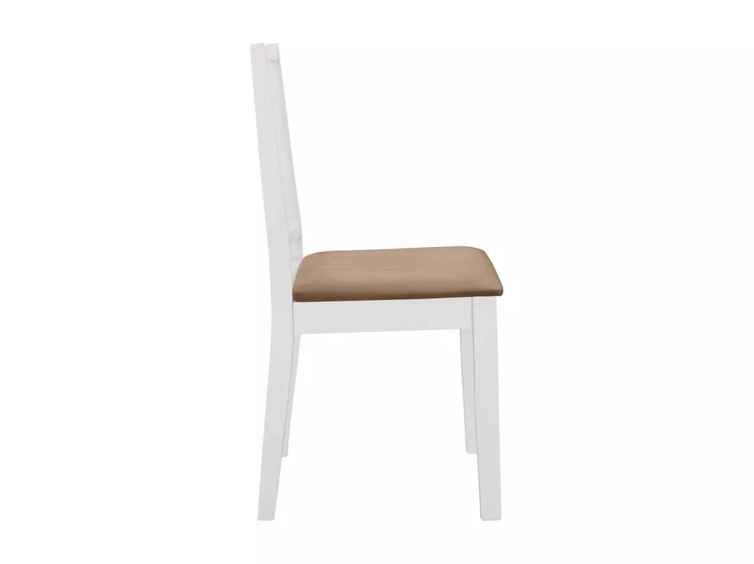 Mobilier de salle à manger 3 pcs MDF Blanc