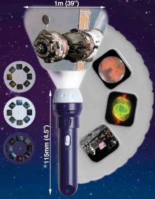 Space Torch And Projector