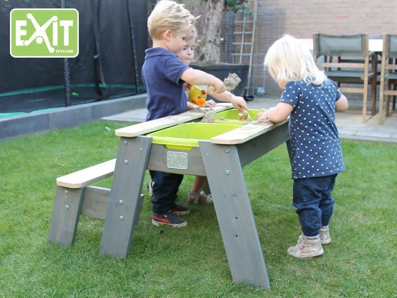 EXIT Aksent Deluxe - Zand en Watertafel - Naturel - 6x95x50 cm