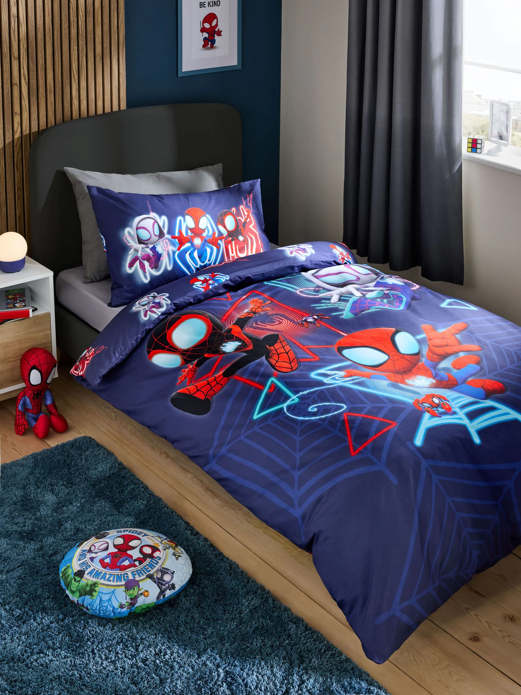 Spidey and Friends dekbedovertrek en kussensloop