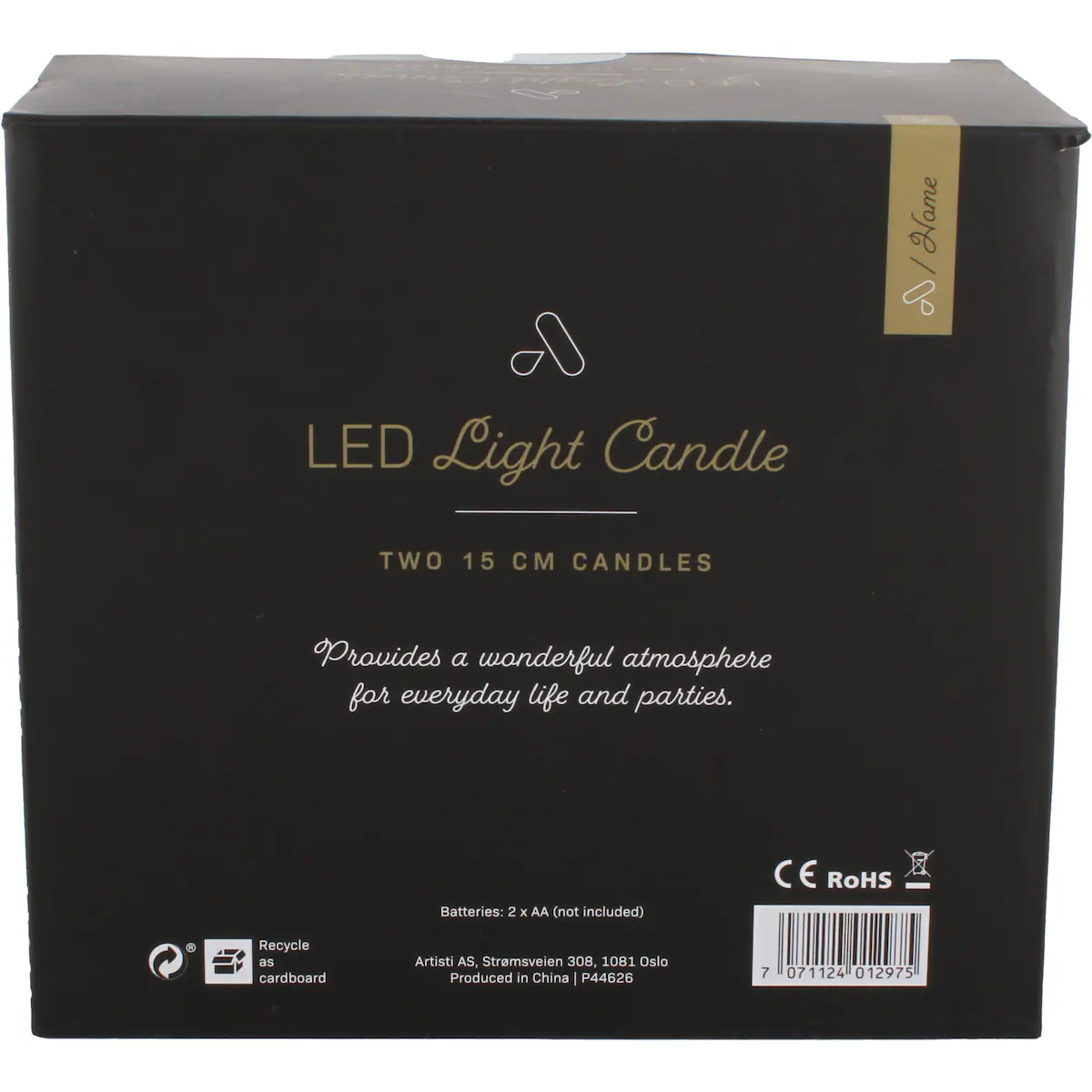 A Home LED stearinlys (2 stk.)