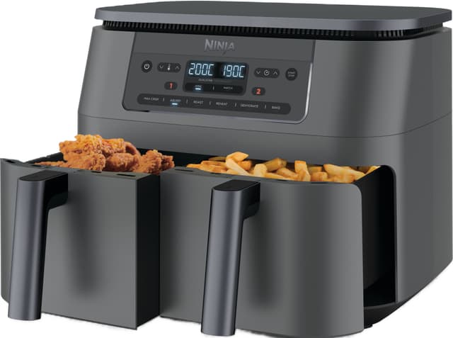 Ninja Dual Zone airfryer DZ300EU (Gun metal grå)