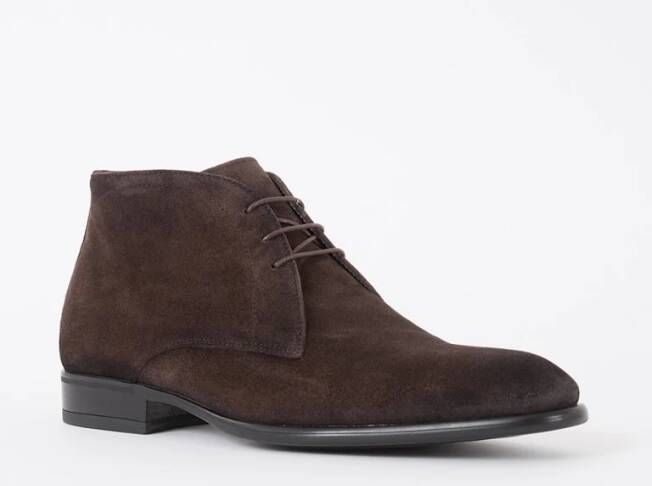 GIORGIO Nette Schoenen Heren 79417 Maat: 40 Materiaal: Suède Kleur: Bruin