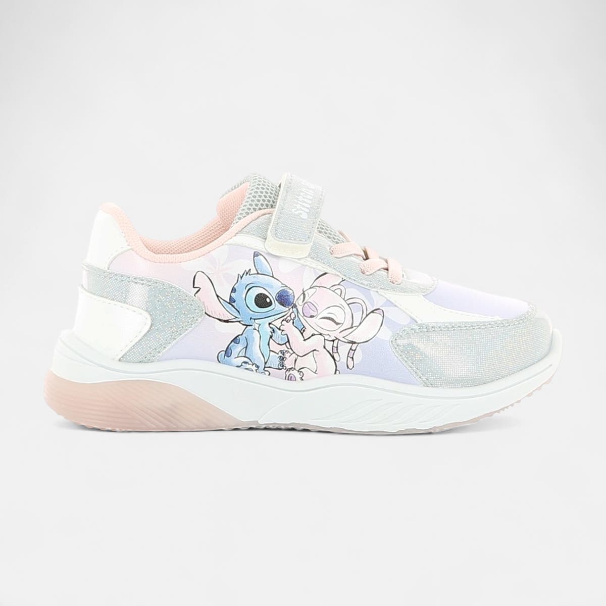Baskets Fille argent