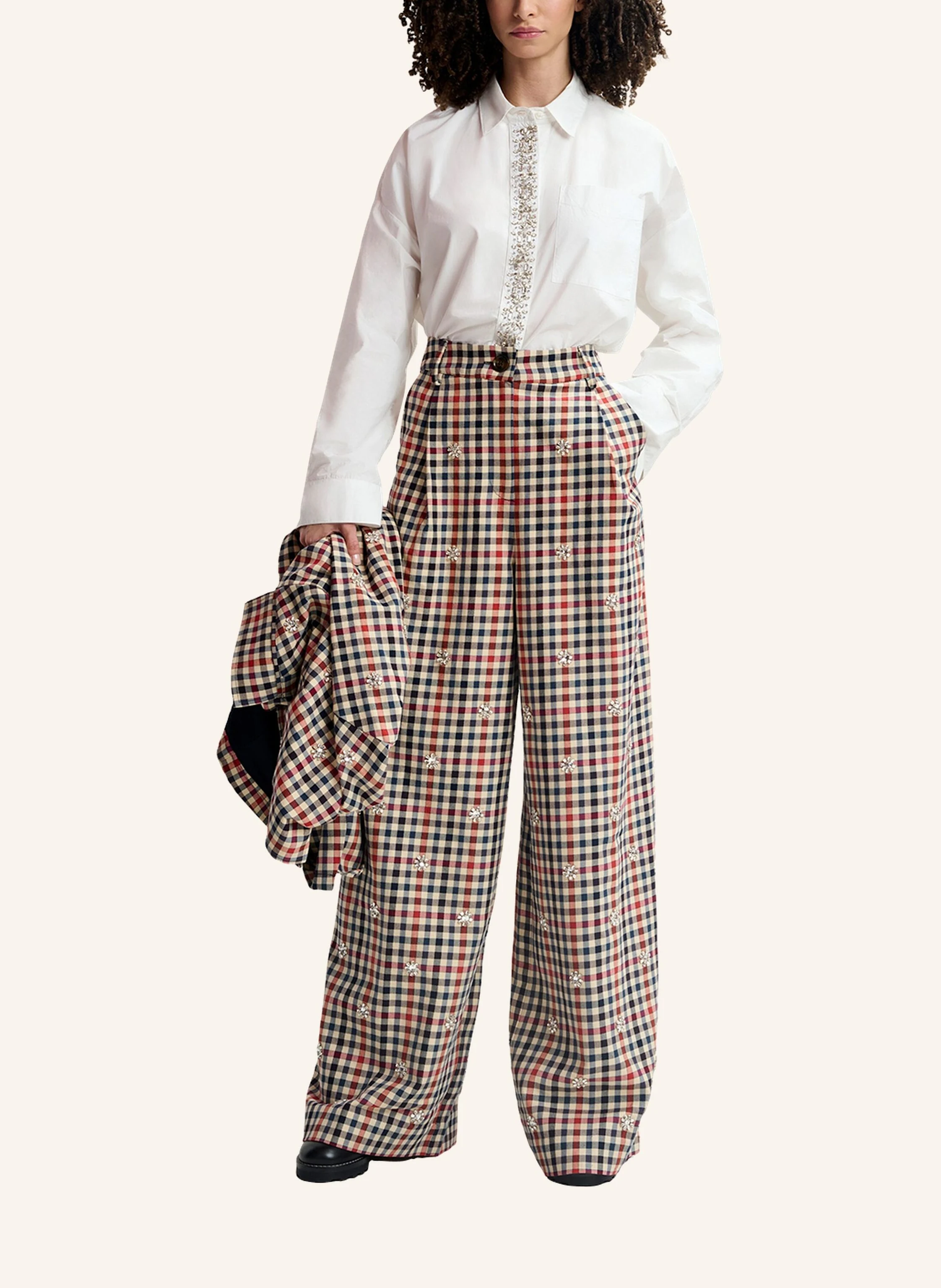 ESSENTIEL ANTWERP Hose mit weitem bein HARMONY