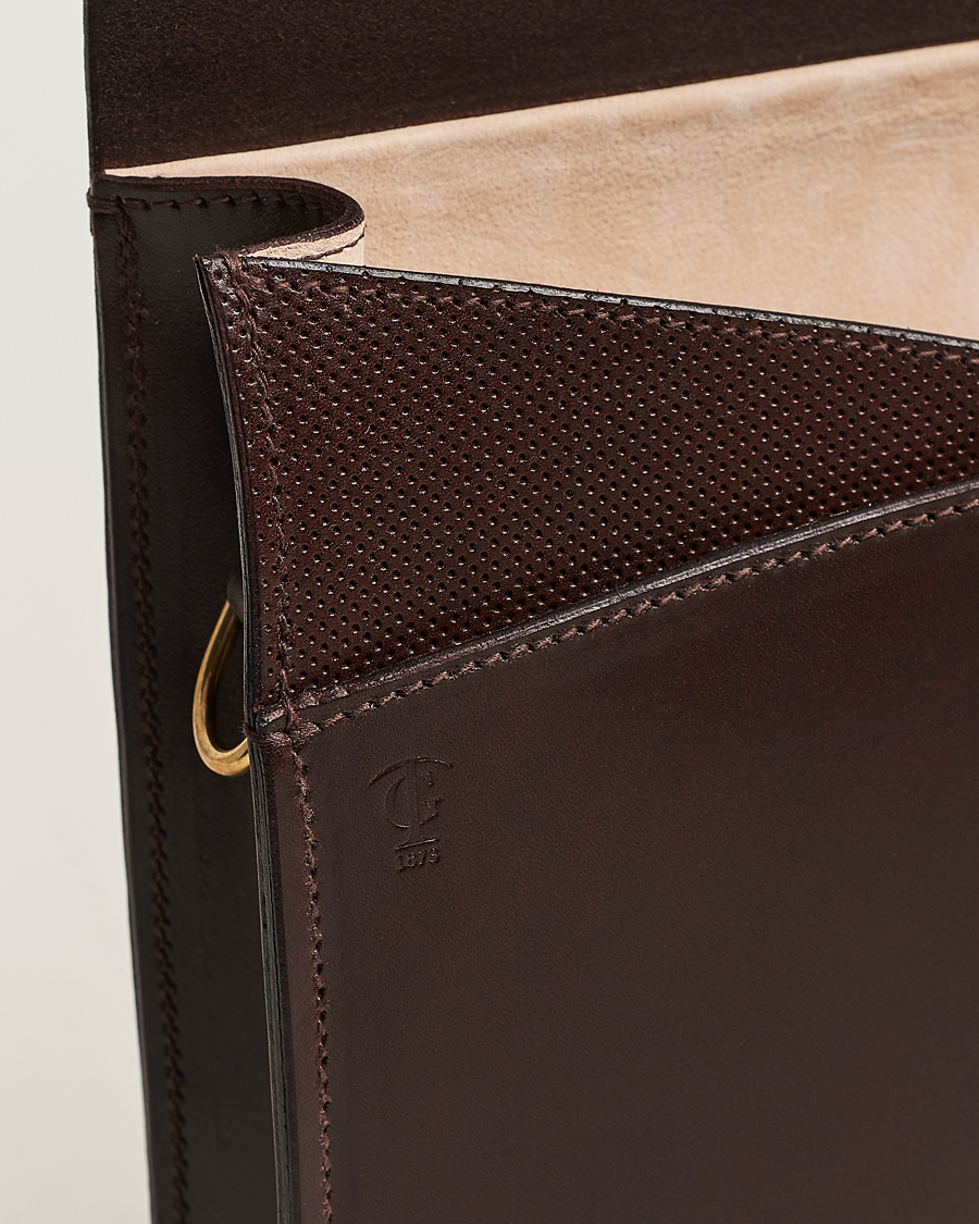 Tärnsjö Garveri Messenger Bag 3-In-1 Dark Brown