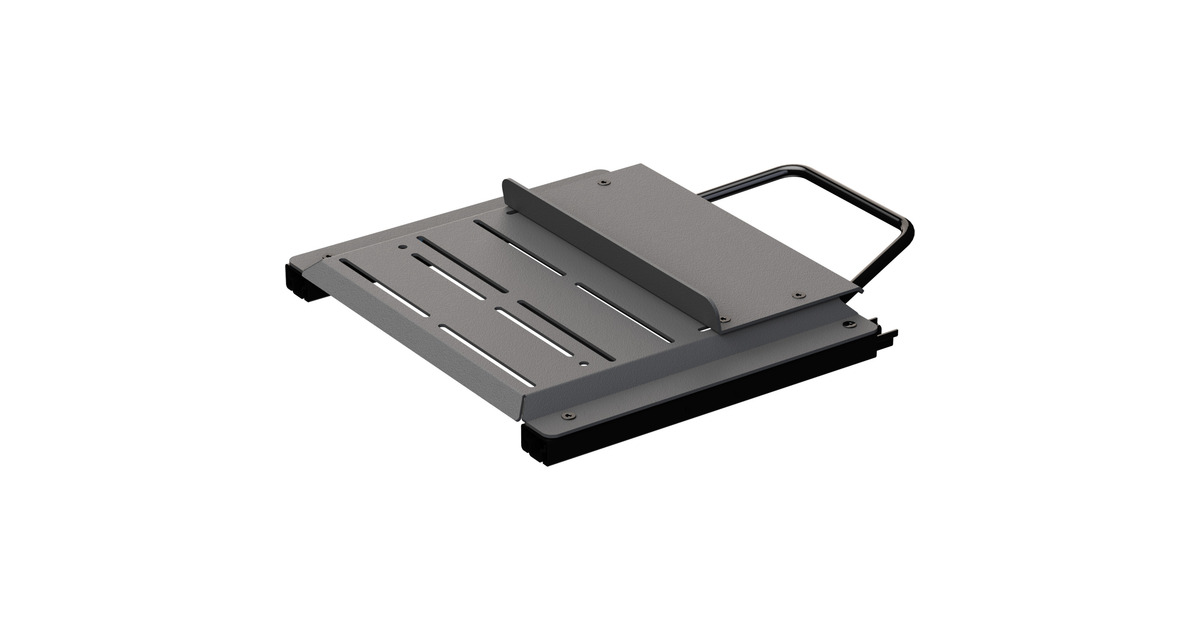 Res-TechGT Pedal Flat Support Adjustable bevestiging  (Zwart)