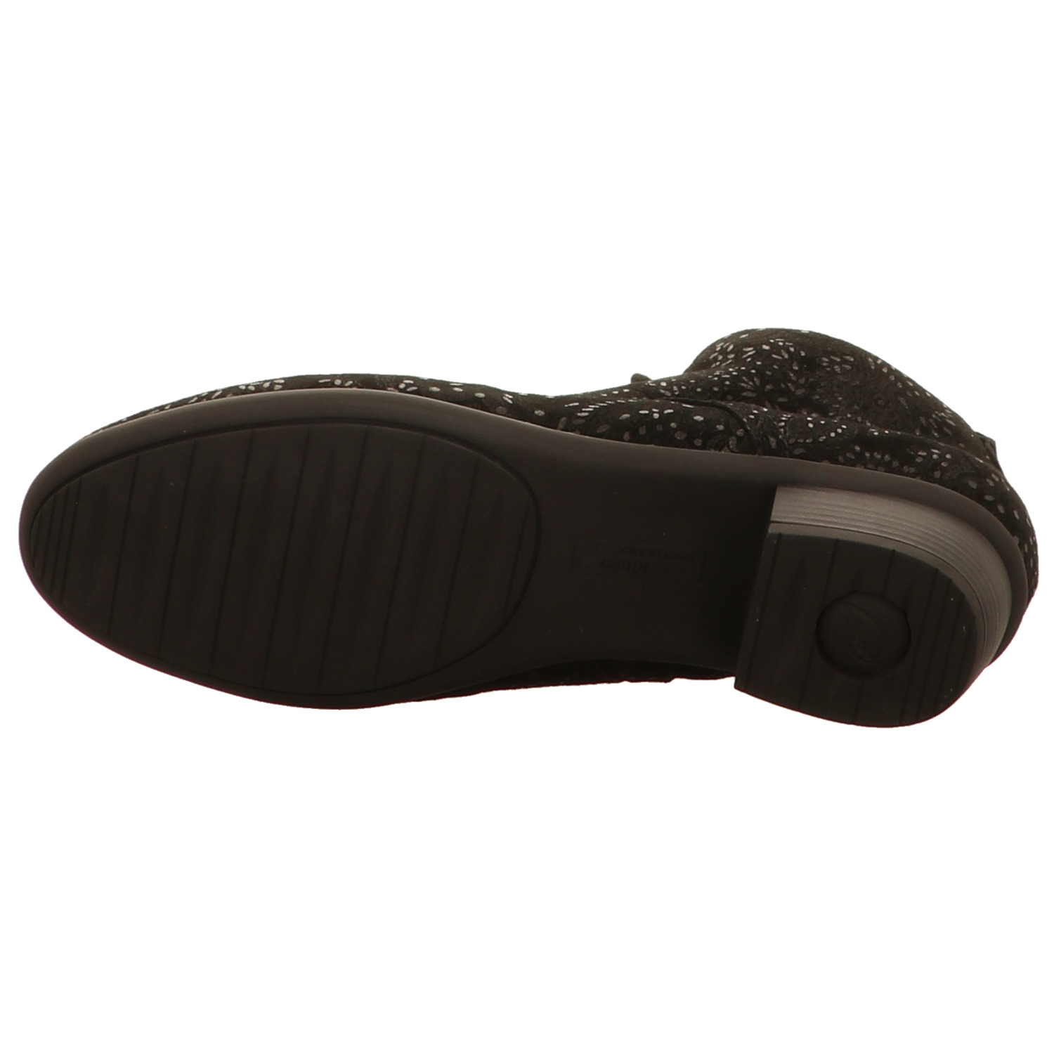 Waldläufer Schnürstiefeletten schwarz