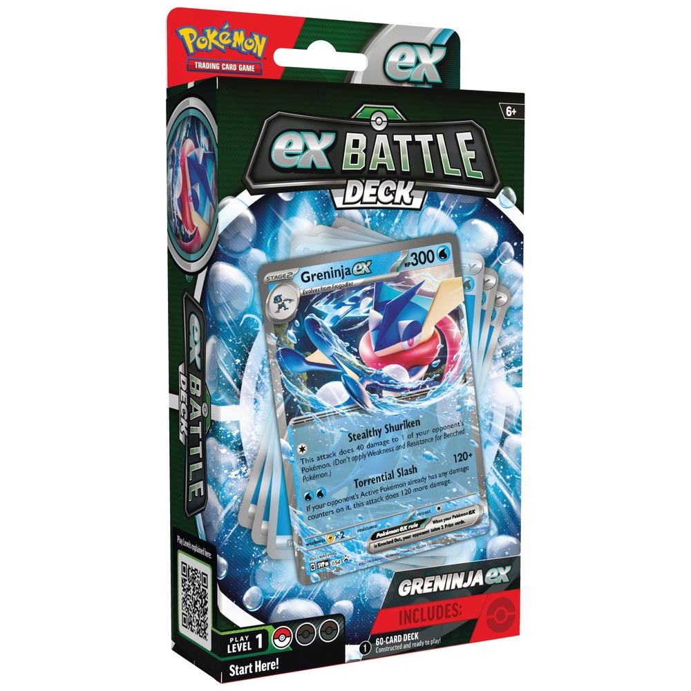 Pokémon-Sammelkartenspiel: EX-Kampfdeck Kangaskhan / Greninja Sortiment