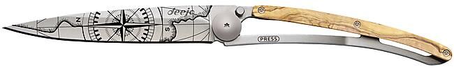 DEEJO - COUTEAU TERRA INCOGNITA TATOO 37 G